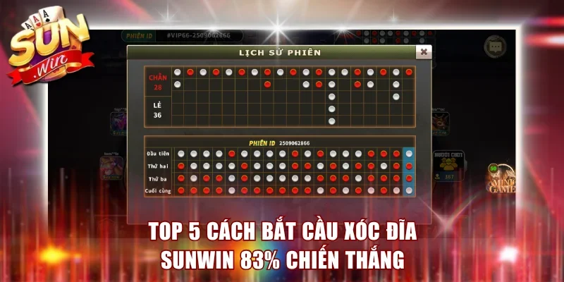 Cách Bắt Cầu Xóc Đĩa Sunwin