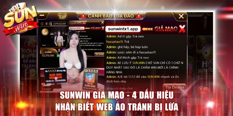Sunwin Giả Mạo